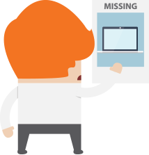 missing laptop