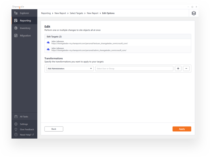 Adding administrators to OneDrive for Business