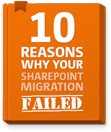 10 Reasons Why Your SharePoint Migration Failed