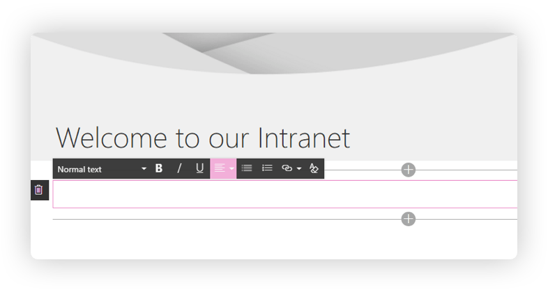 Intranet branding options