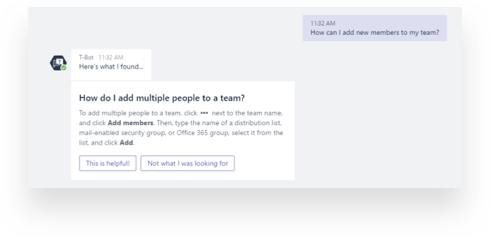 Adding multiple people to Teams