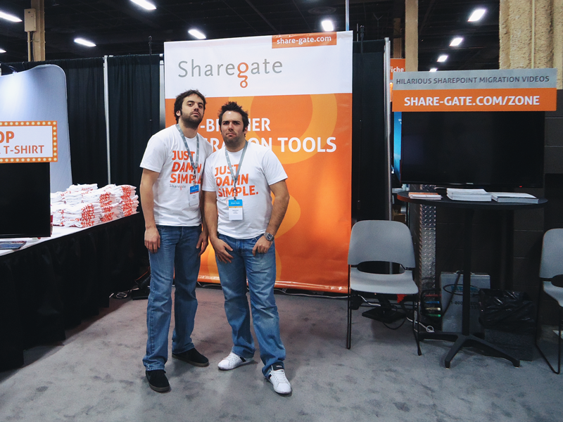 Sebastien and Simon at SPC 2012