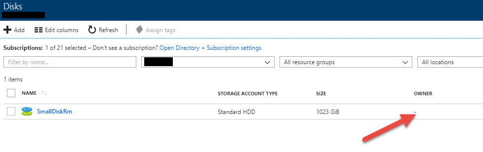 cost control guide deleting unused disks
