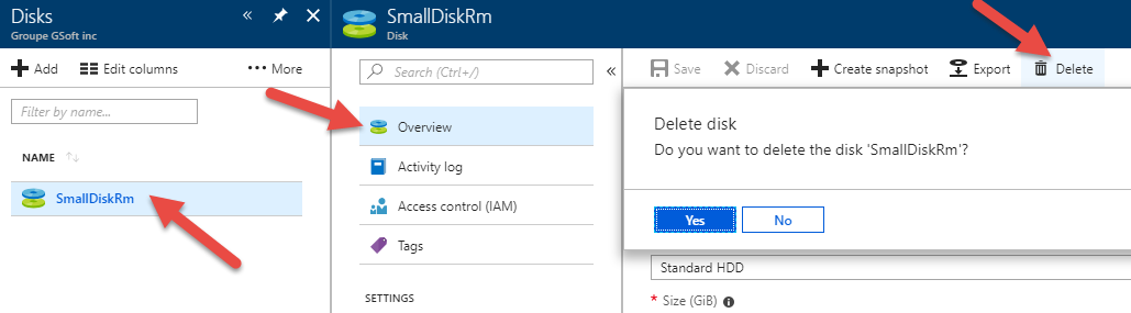 cost control guide deleting unused disks