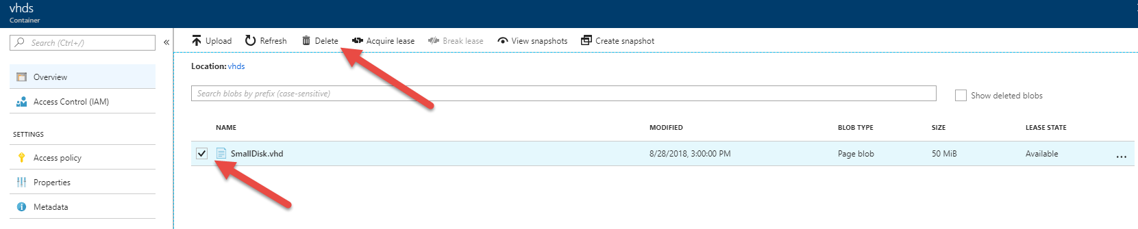 cost control guide deleting unused disks