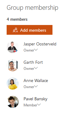 SharePoint Group members